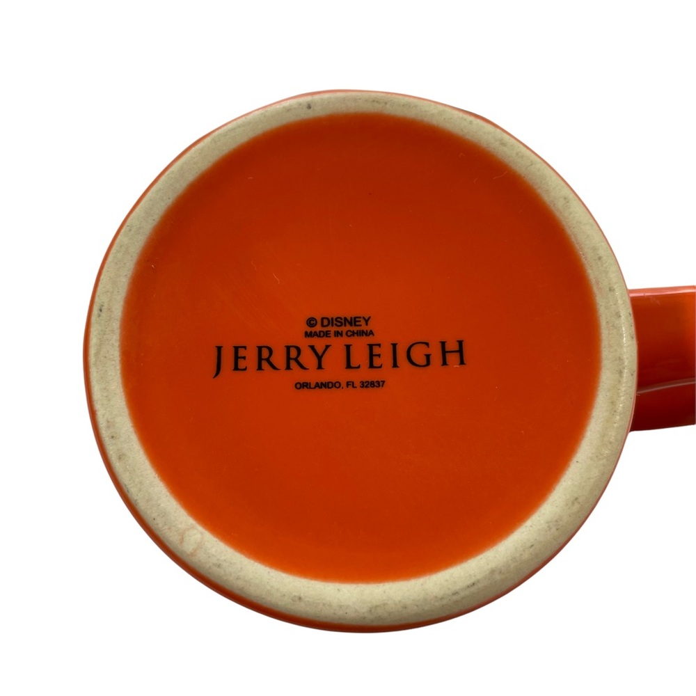 Disneys Goofy Coffee Cup Mug Jerry Leigh Orlando Florida Limited Edition Orange - Picture 4 of 6
